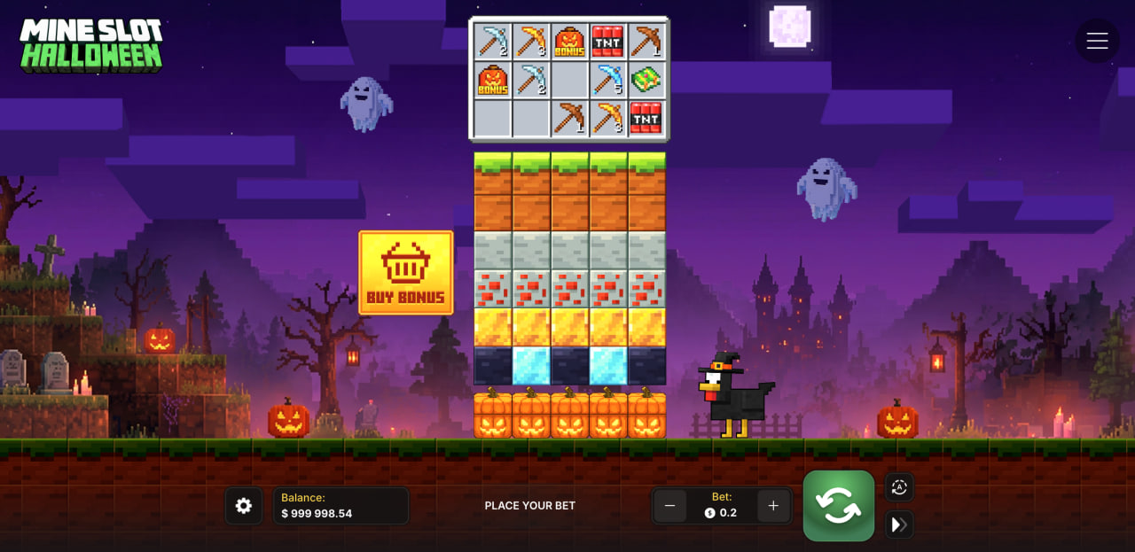 Mine Slot Halloween demo gratis in italiano, recensione app bonus casino: colonne di blocchi e attrezzi