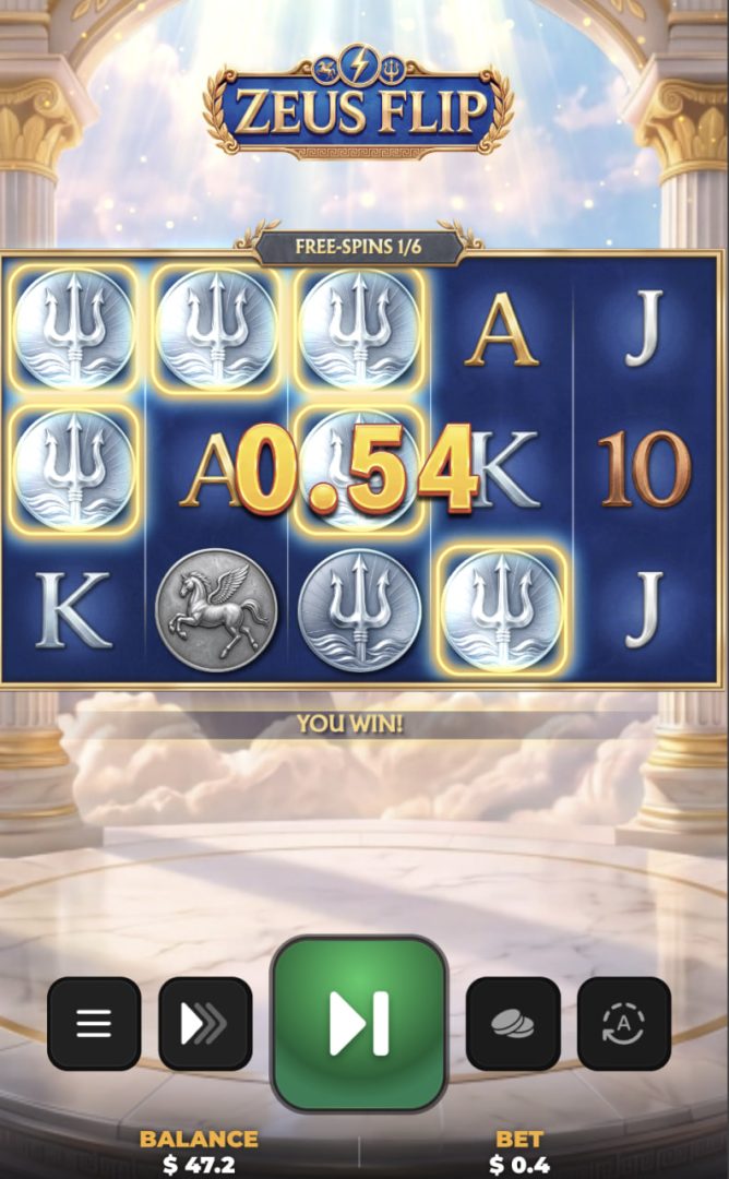 Zeus Flip app mobile in italiano, demo bonus casino e registrazione: rulli in formato verticale