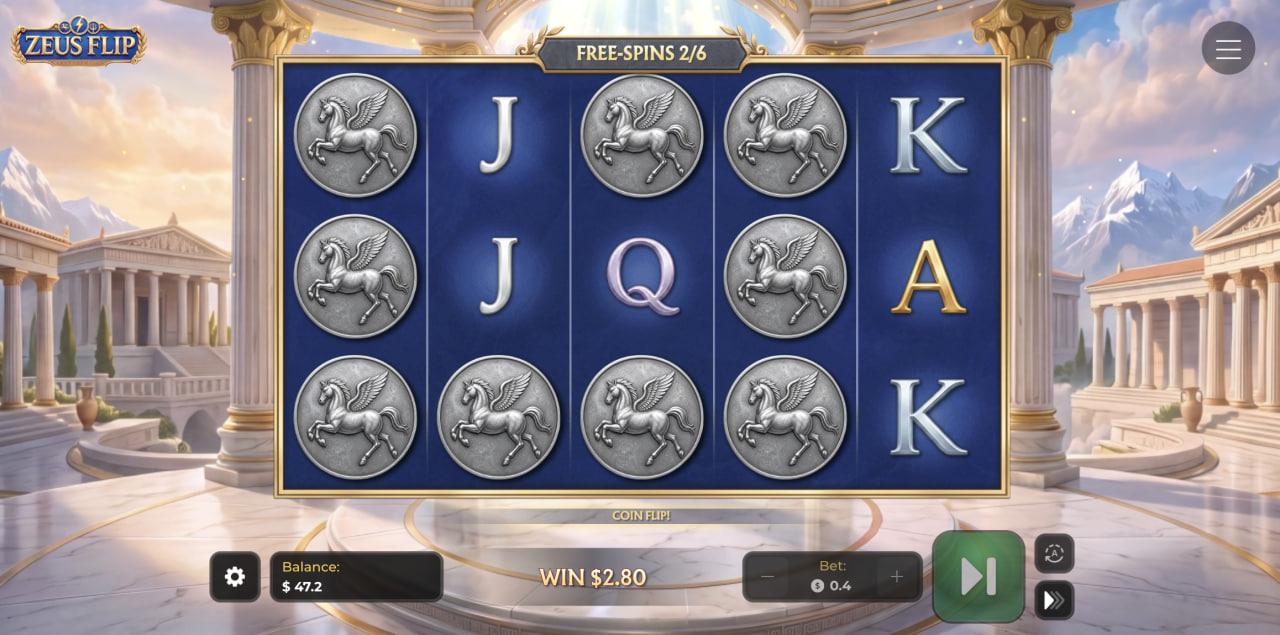 Zeus Flip demo gratis, recensione casino app bonus: rulli dei giri gratis con monete Pegaso